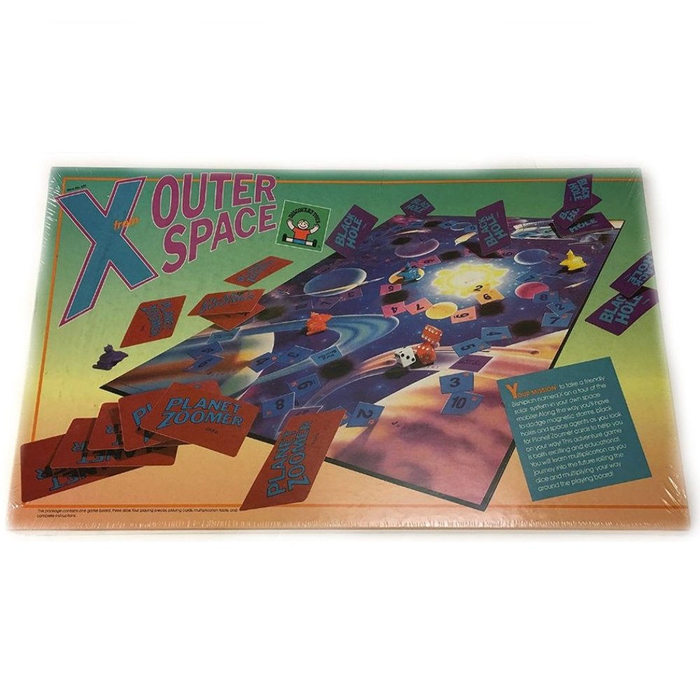 X From Outer Space 1986 Vintage Game